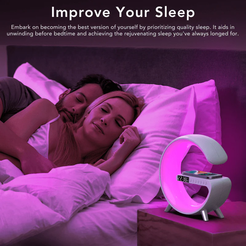 Smart LED Wireless Charging Alarm Clock - Image 11