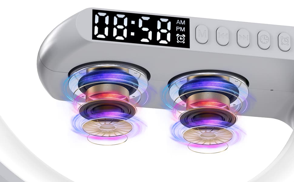 Smart LED Wireless Charging Alarm Clock - Image 15